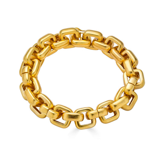 Chunky Square Link Bracelet