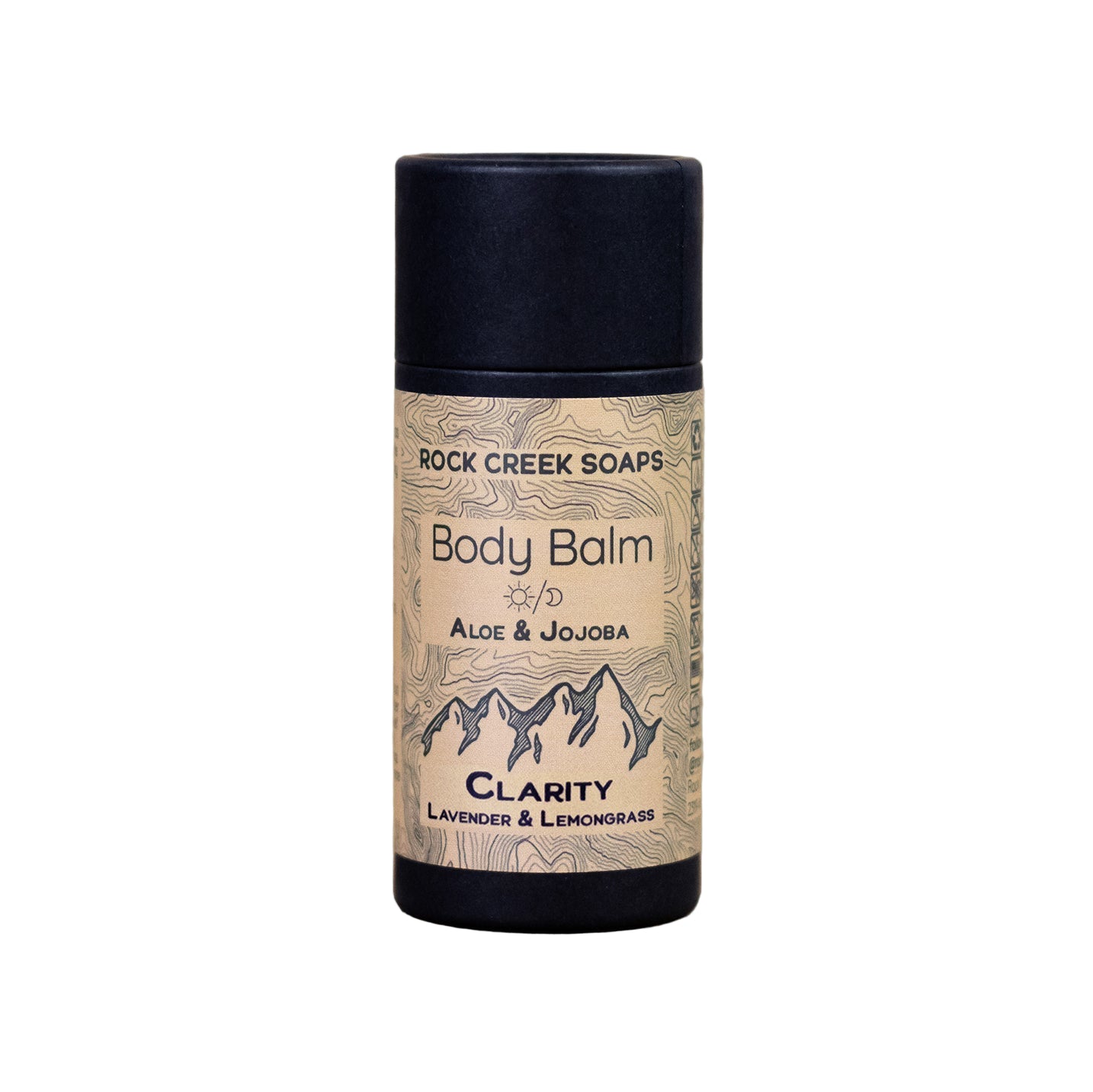 CLARITY BODY BALM |  Solid Lotion Bar - Lemongrass & Lavender