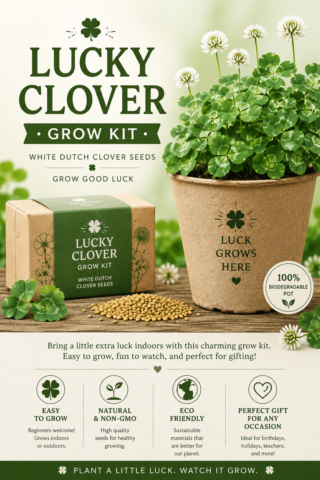 Lucky Clover Grow Kit