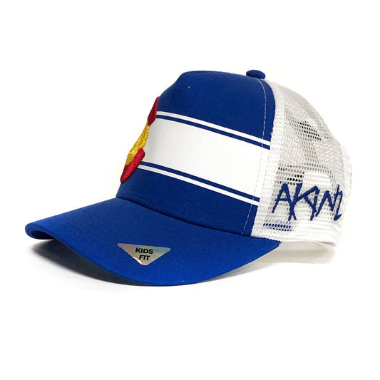 KIDS Colorado Flag Hat - Royal Blue