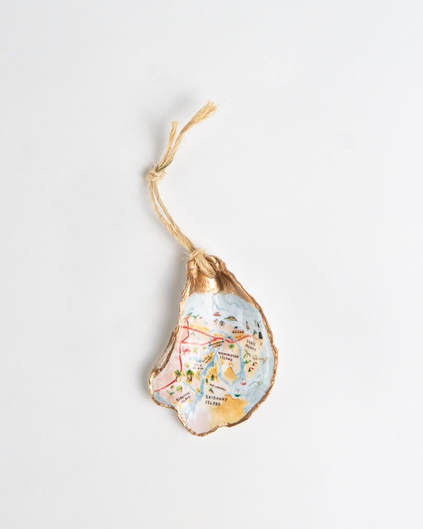 Ornaments made from Oyster Shells