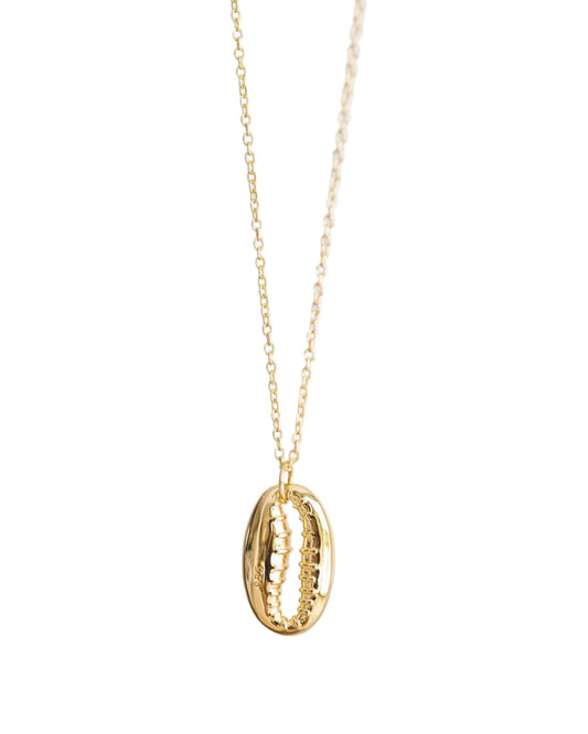 Gold Cowrie Necklace