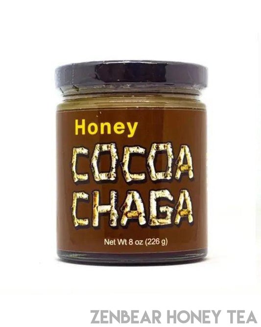 Cocoa Chaga – Honey Cocoa with Chaga Mushroom for Immune & Energy Support (10 oz)