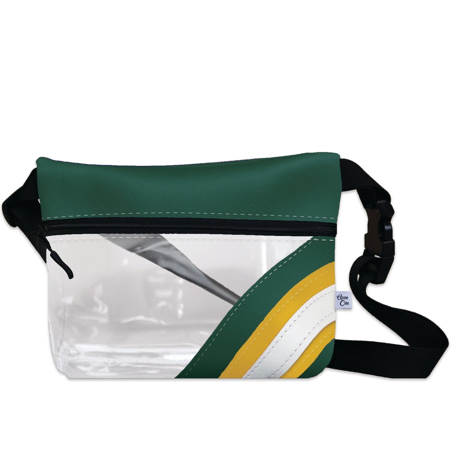 Collegiate Football Stadium Clear Stripe Game Day Fanny Pack