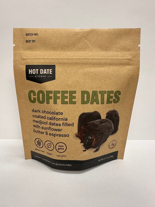 Coffee Dates - Four Pack (3 dates per pouch)