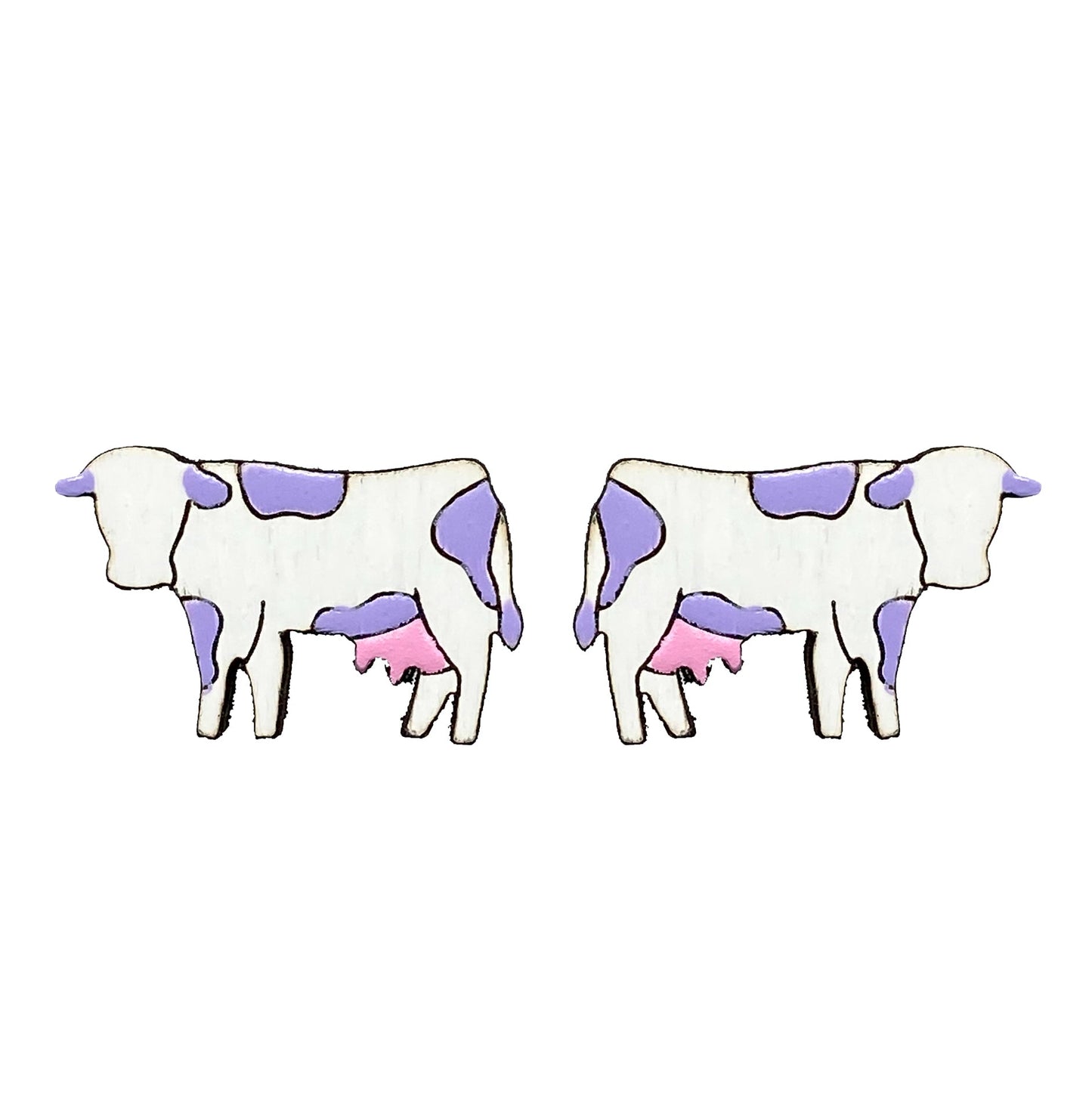 Cow Studs - 2 Colors Available