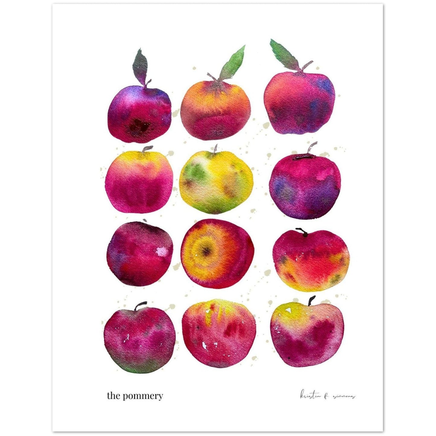 Luxury Notecards ~ The Pommery- Pack of 4