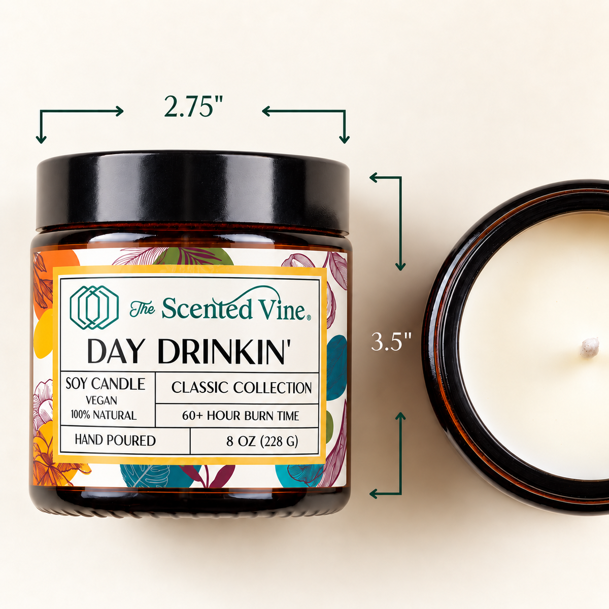 Day Drinkin' Soy Candle