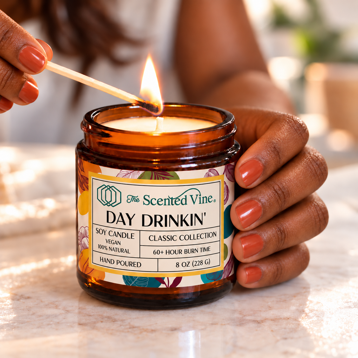 Day Drinkin' Soy Candle