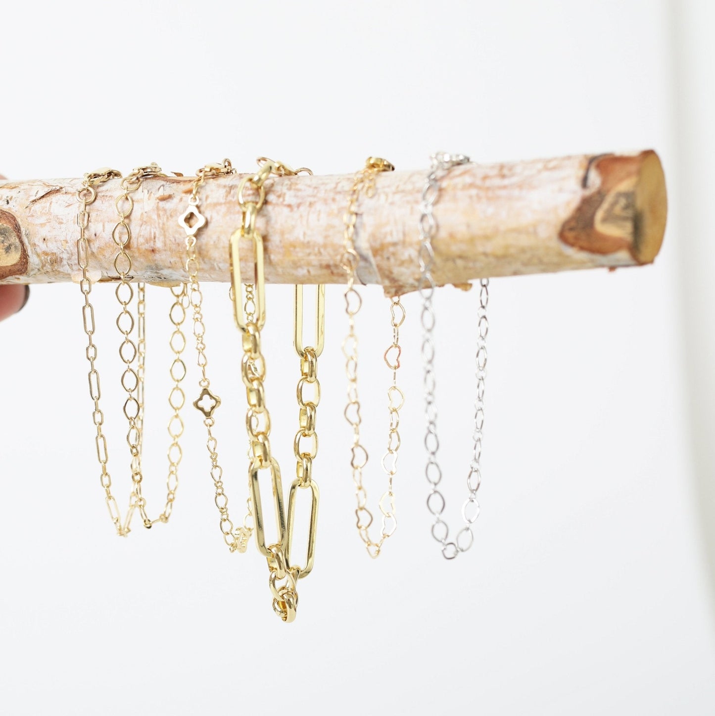 Delicate Heart Chain Bracelet