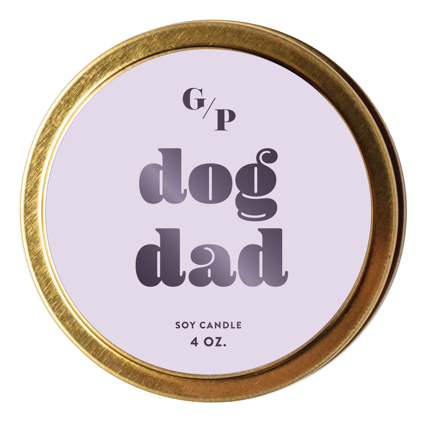 Dog Dad 4 oz. Candle Tin