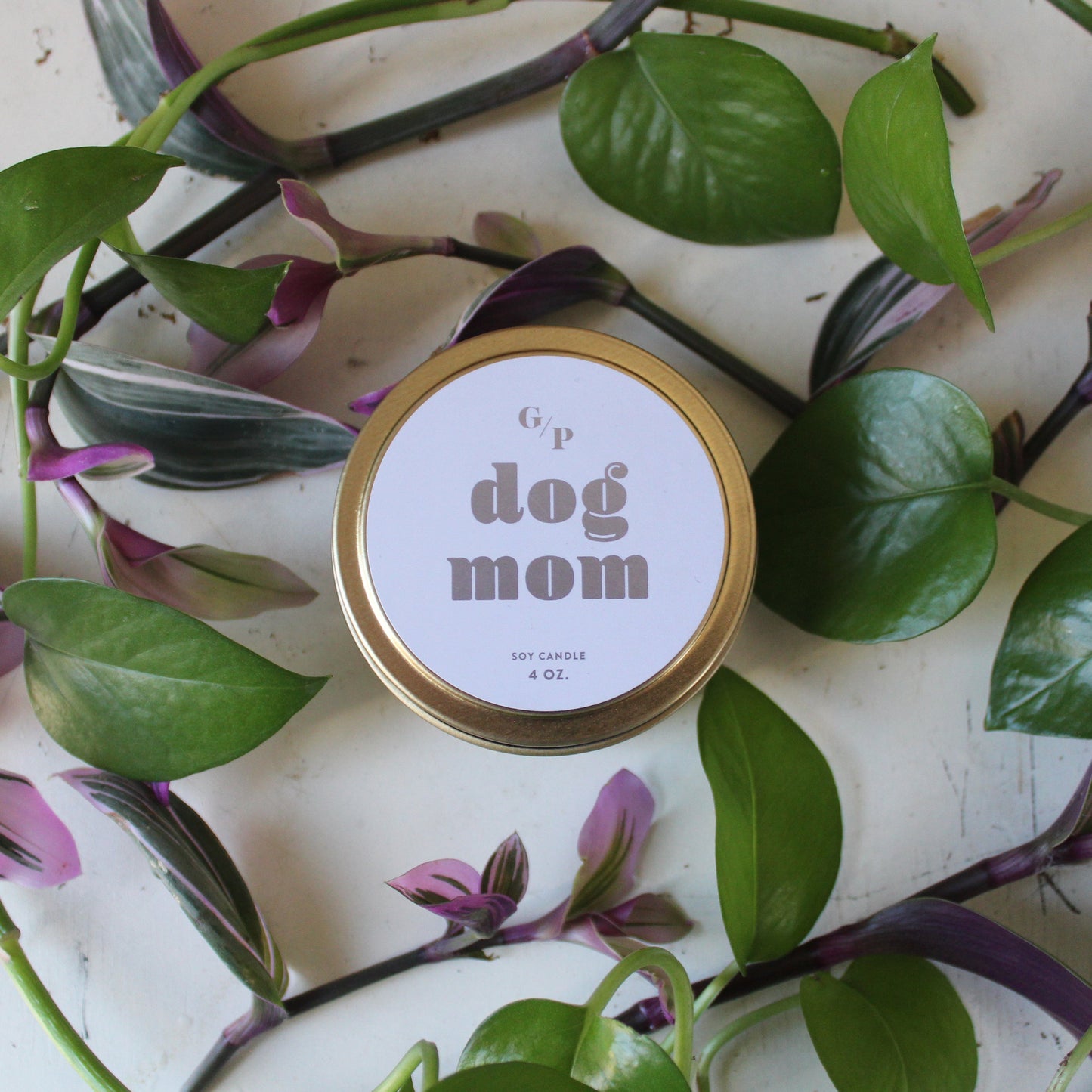 Dog Mom 4 oz. Candle Tin