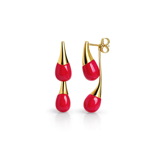 Interchangeable Double Drop Earrings