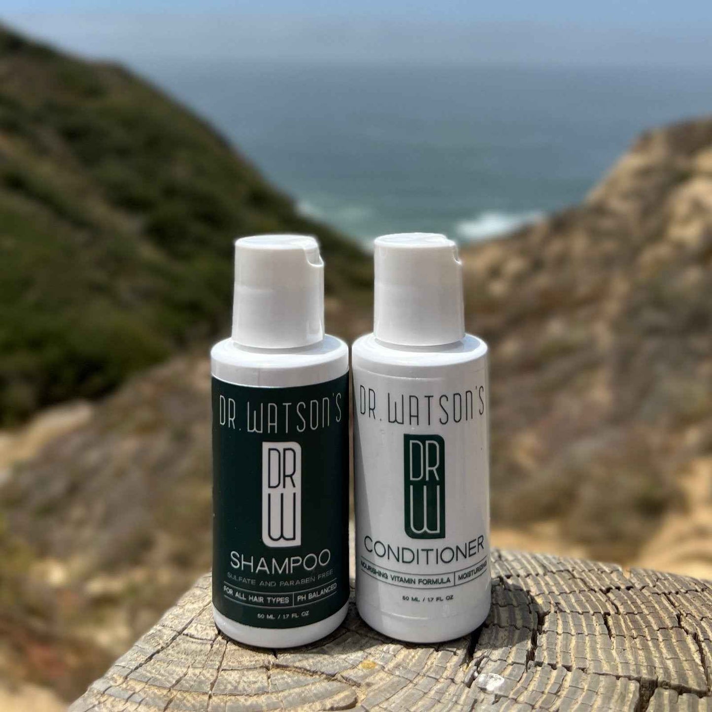 Dr. Watson's | Essential Shampoo & Conditioner Sample Pack | The Original | 2 Oz Each