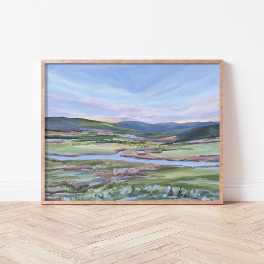"Eagle River" Art Print