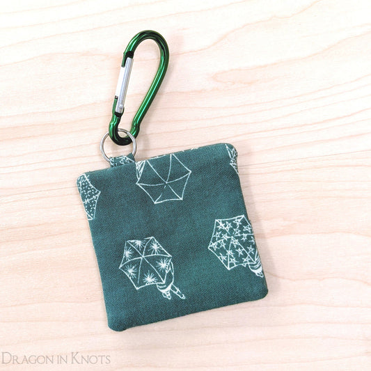 Rainy Day Mini Keychain Pouch