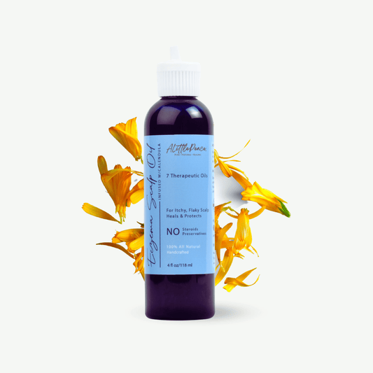 Eczema Scalp Oil | Calendula & Spearmint