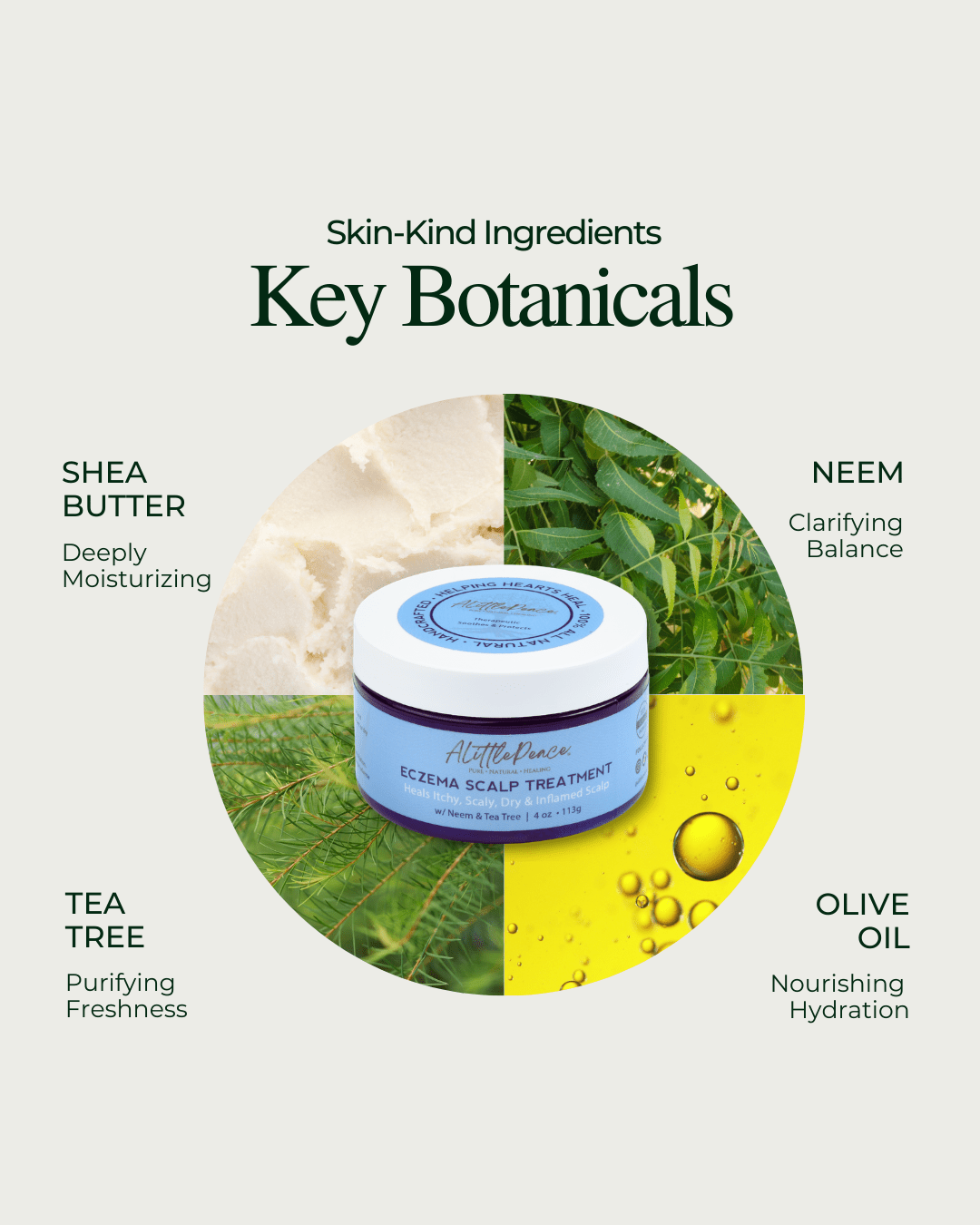Eczema Scalp Treatment | Tea Tree & Neem
