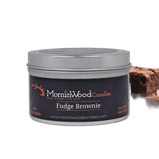 Fudge Brownies - 8 oz. Tin