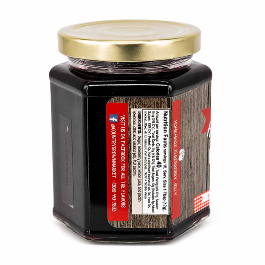 Elderberry Jelly | 9 oz | Nutt Family Jams & Jellies