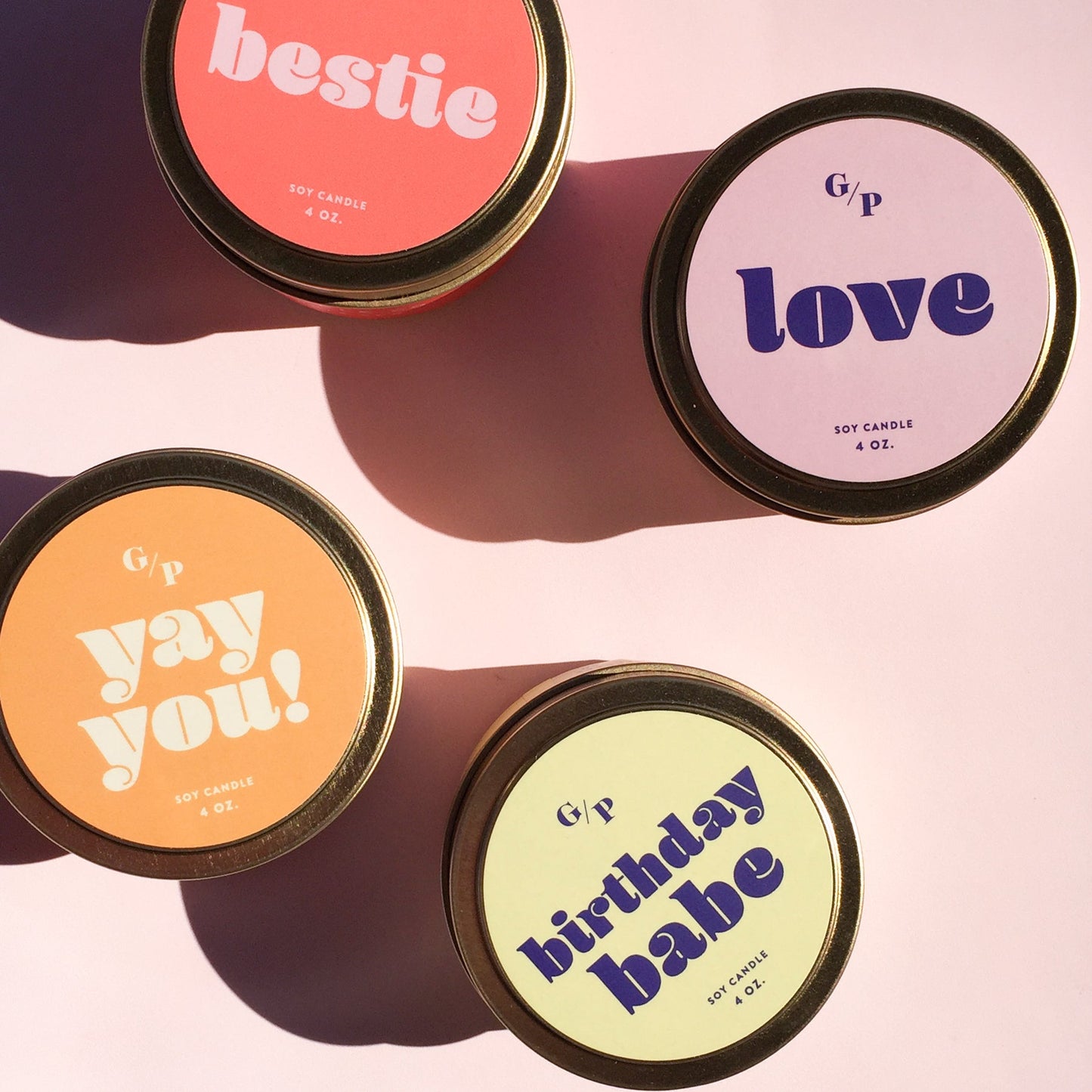 Yay You! 4 oz. Just Because Candle Tin