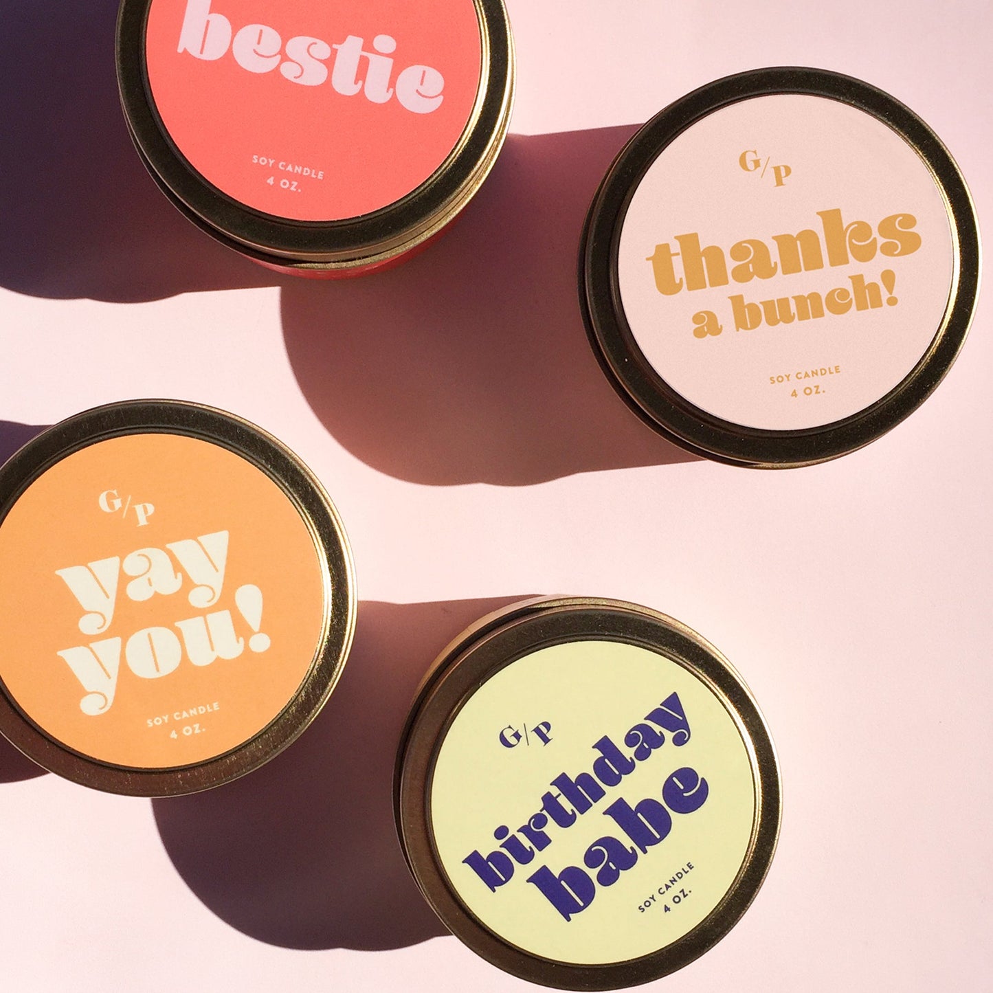 Thanks a Bunch! 4 oz. Just Because Candle Tin