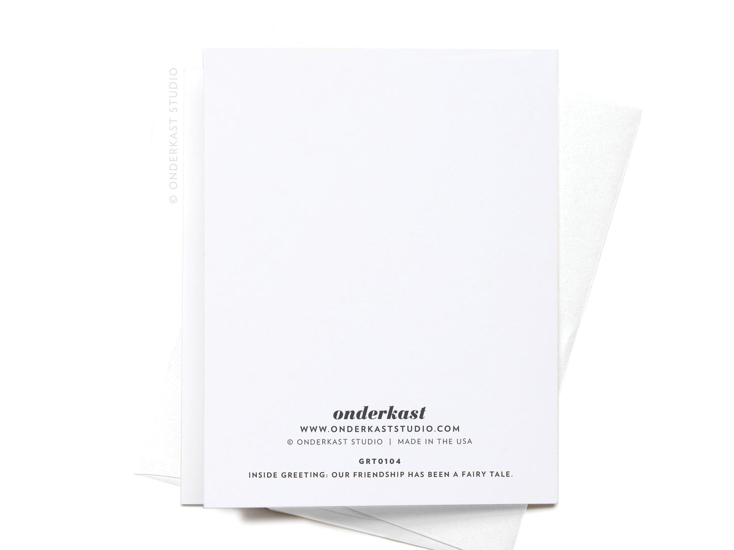 A Tale of Two BFFs Greeting Card *