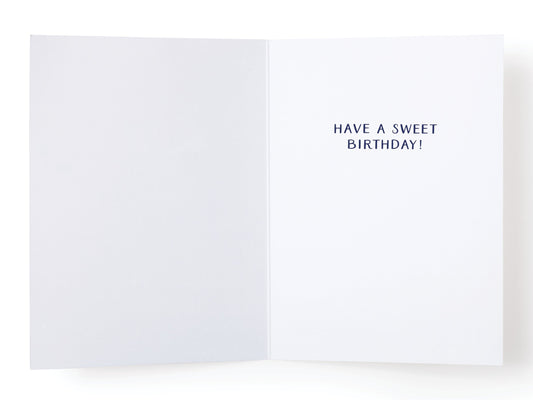 Bon Anniversaire Macarons Greeting Card *