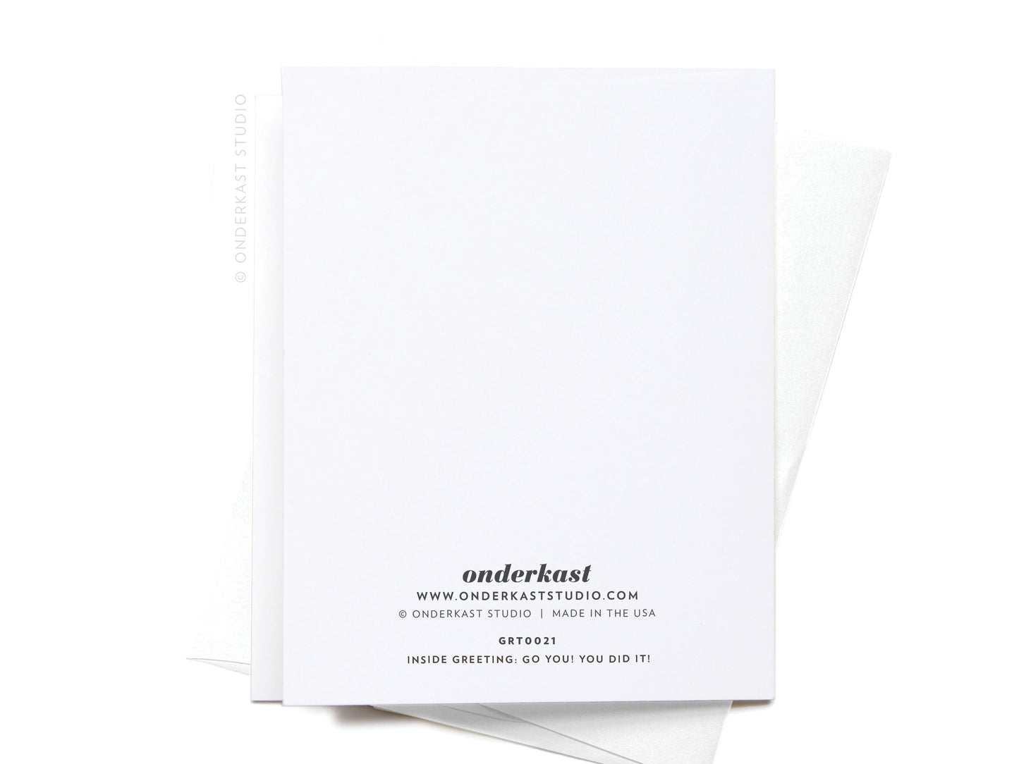Congrats! Colorblocks Greeting Card