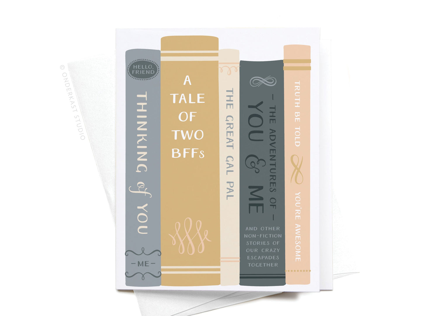 A Tale of Two BFFs Greeting Card *