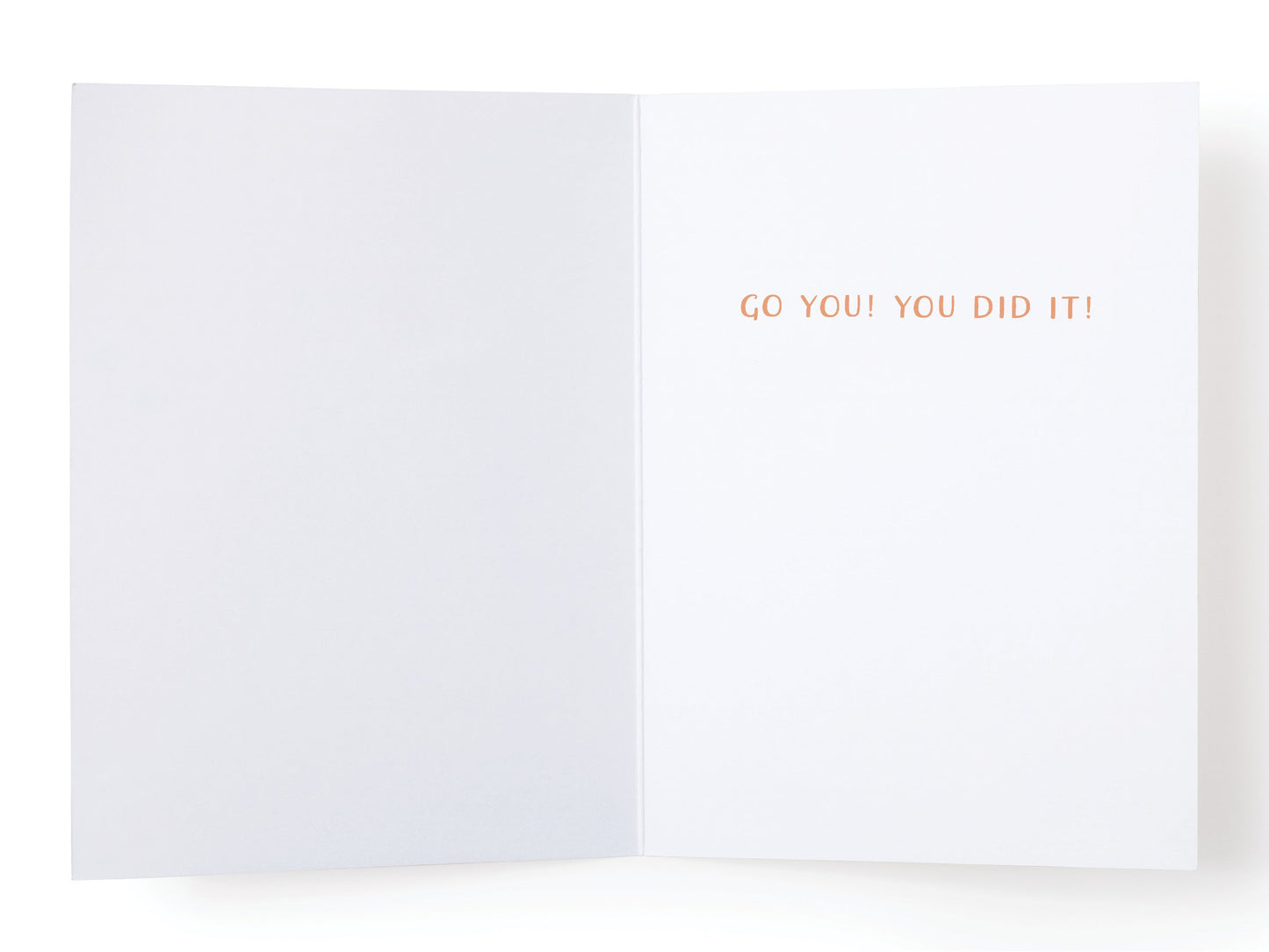 Congrats! Colorblocks Greeting Card