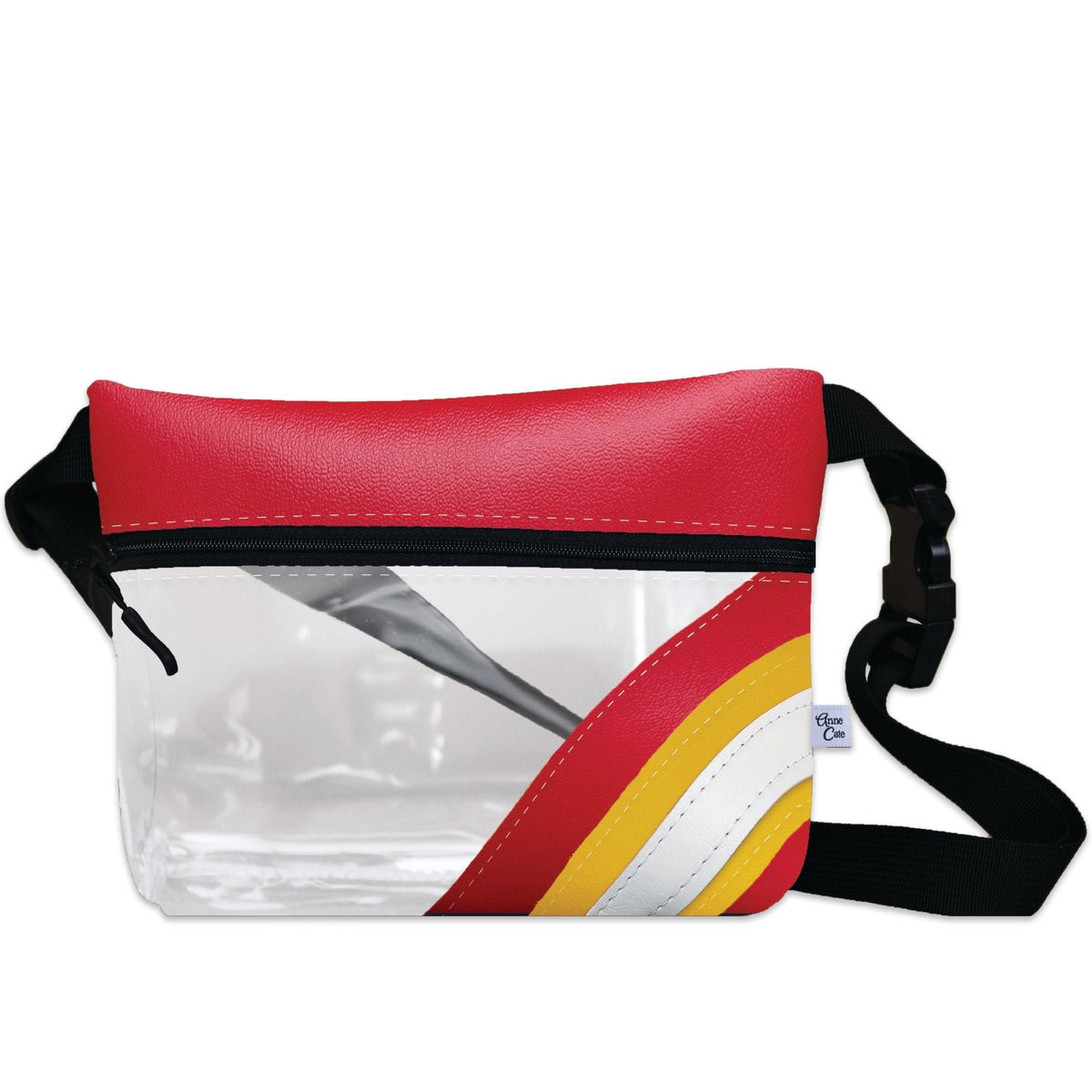Football Stadium Clear Stripe Game Day Fanny Pack