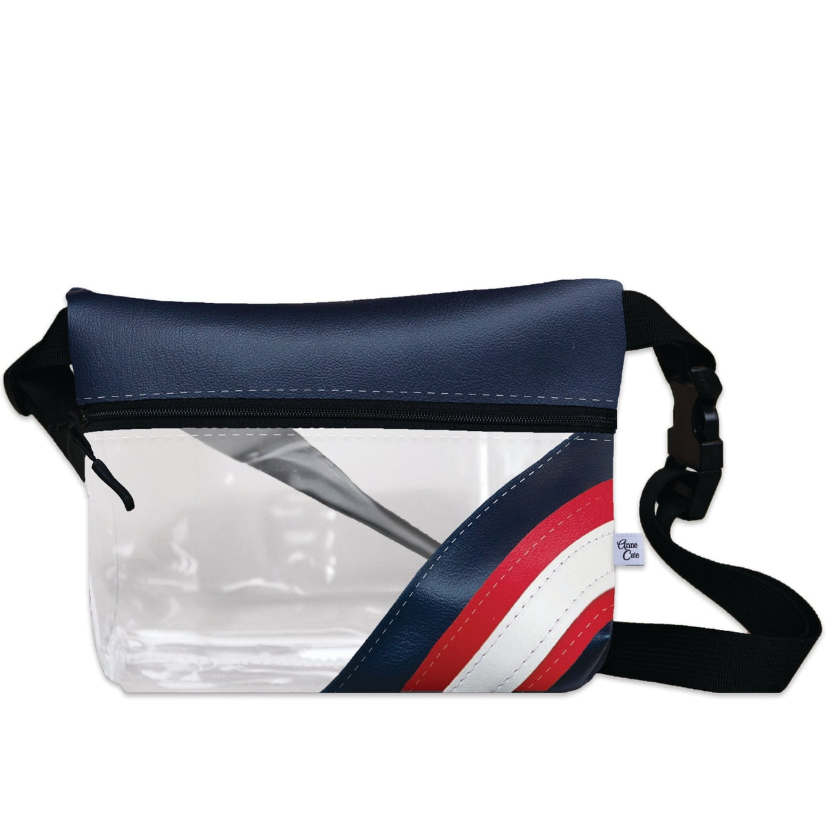 Football Stadium Clear Stripe Game Day Fanny Pack