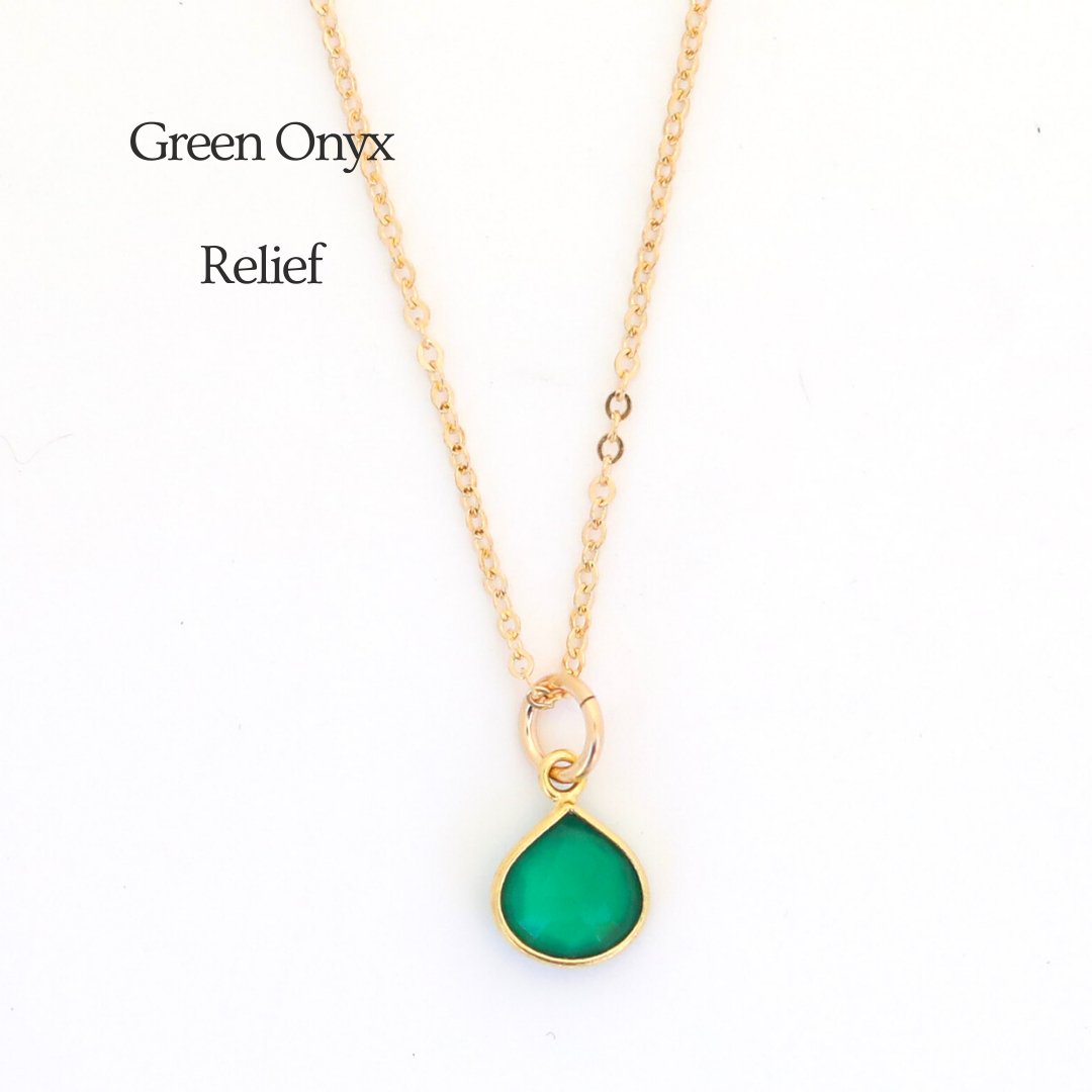 Gemstone Drop Necklaces