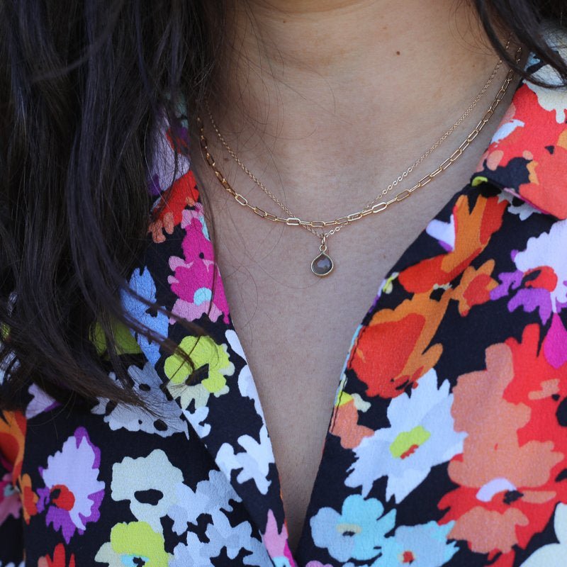 Gemstone Drop Necklaces