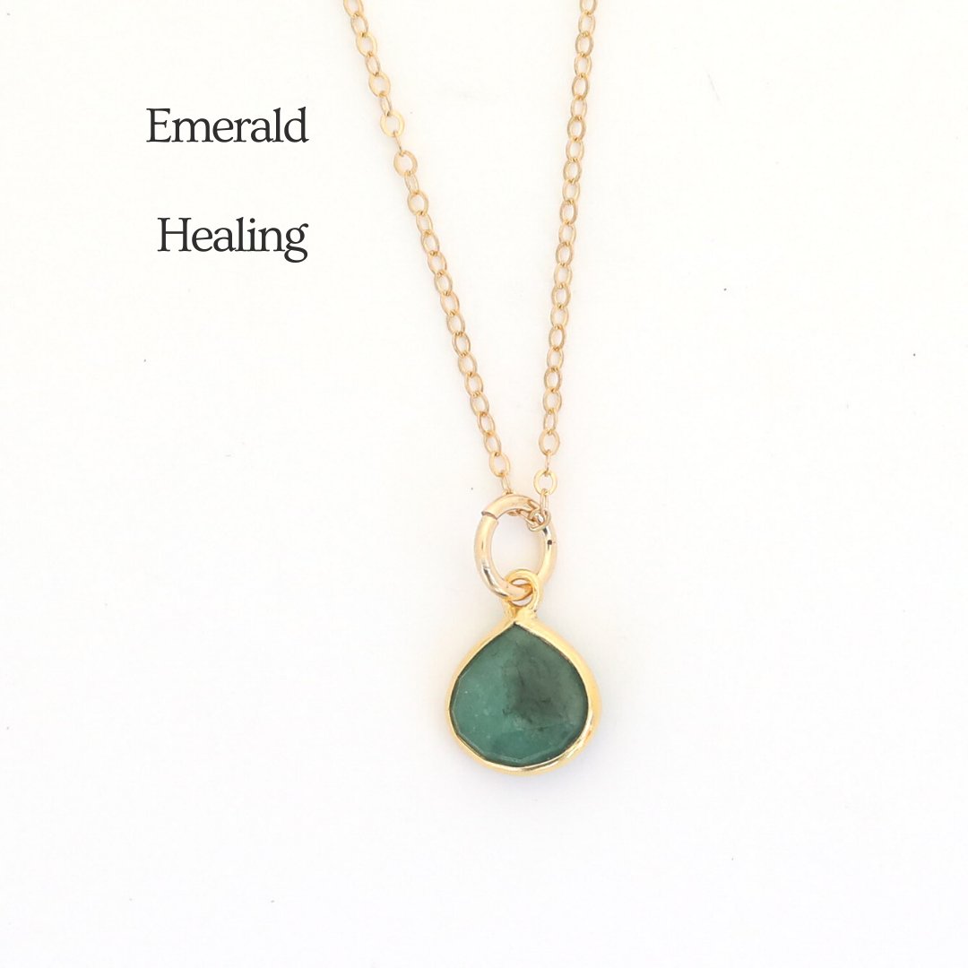 Gemstone Drop Necklaces