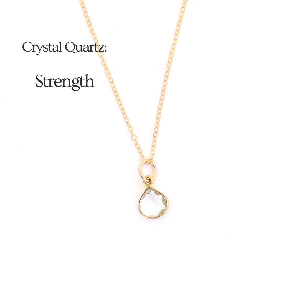 Gemstone Drop Necklaces