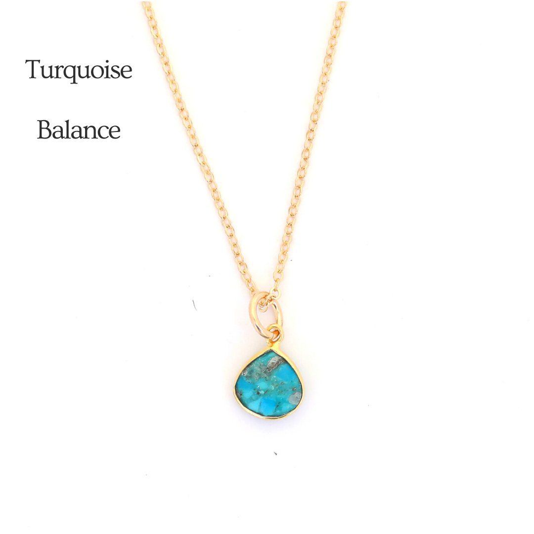 Gemstone Drop Necklaces