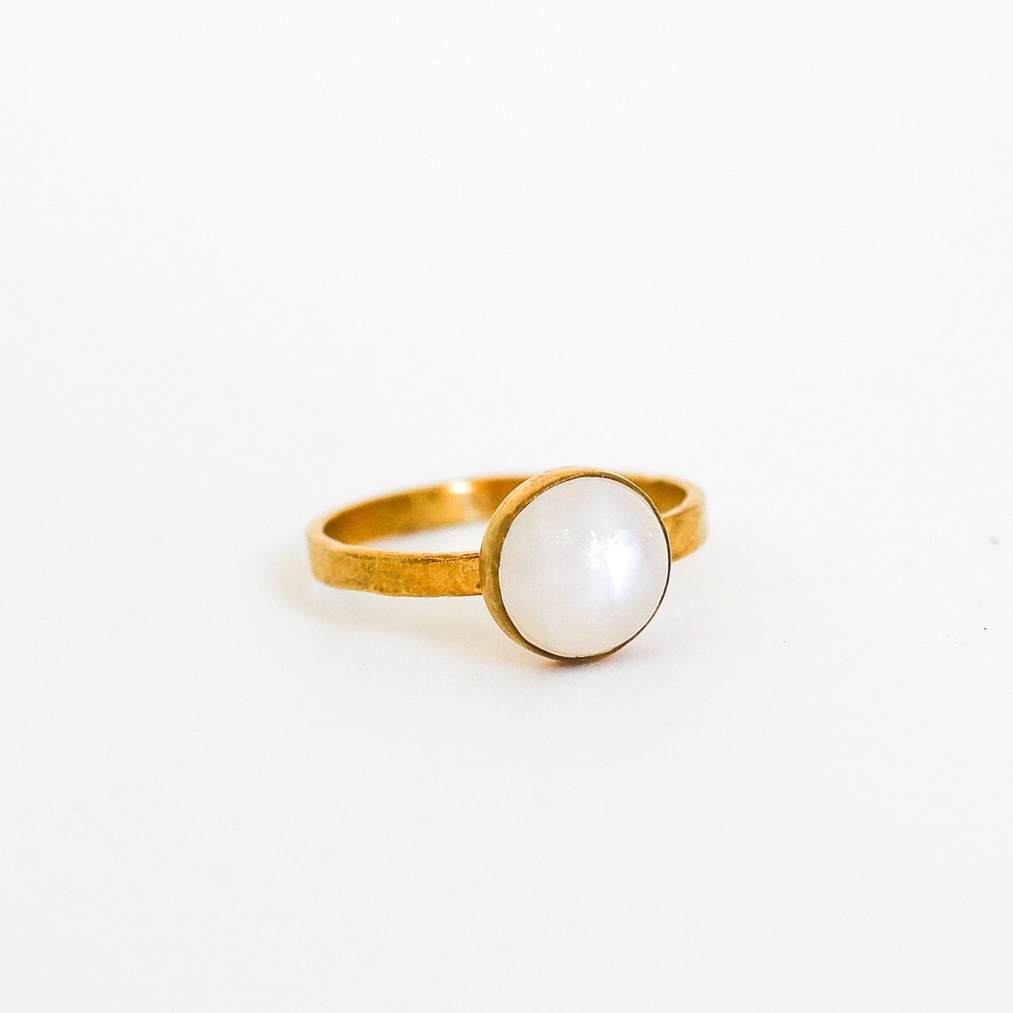 Gemstone Stacking Rings - Opal, Chrysoprase, Lapis, Malachite or Moonstone