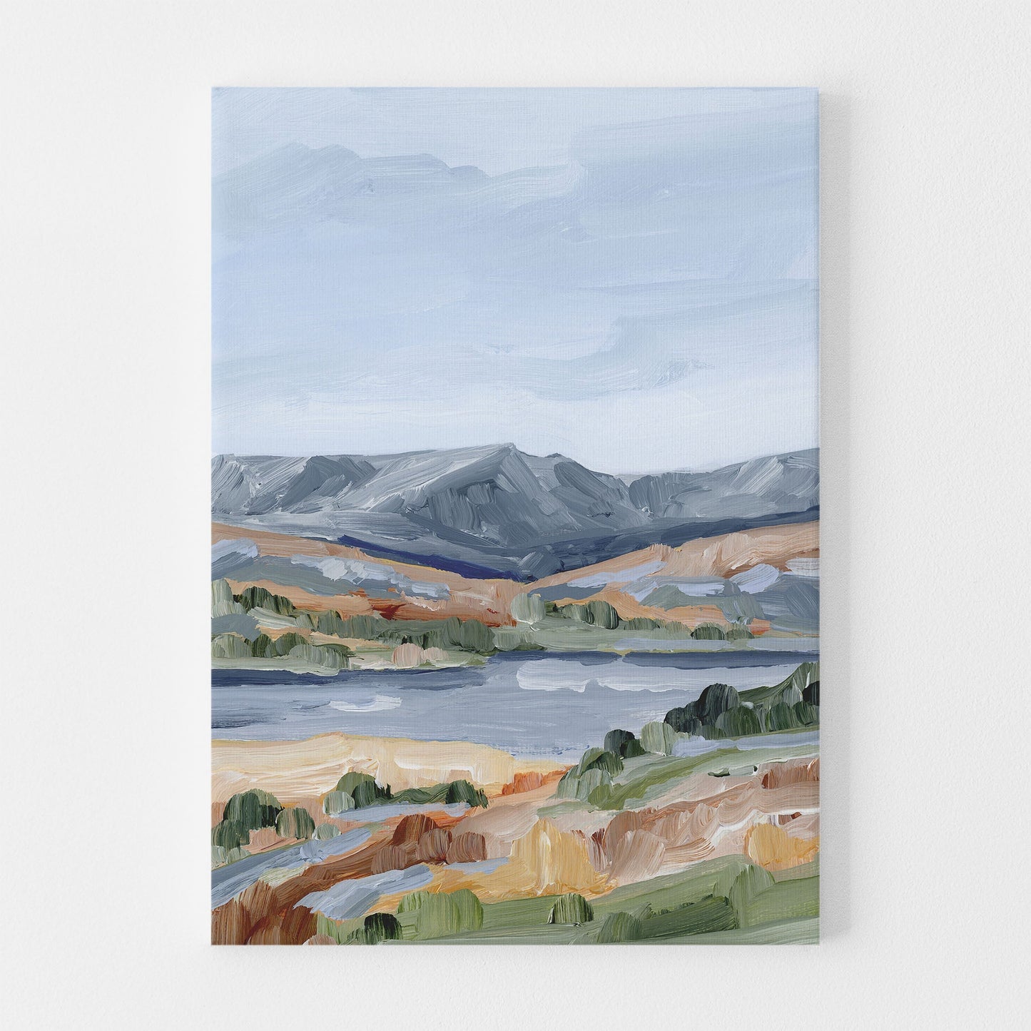 "Glacier Lake" Art Print