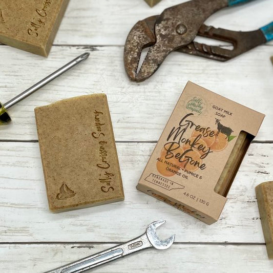 Grease Monkey Soap Bar with Pumice