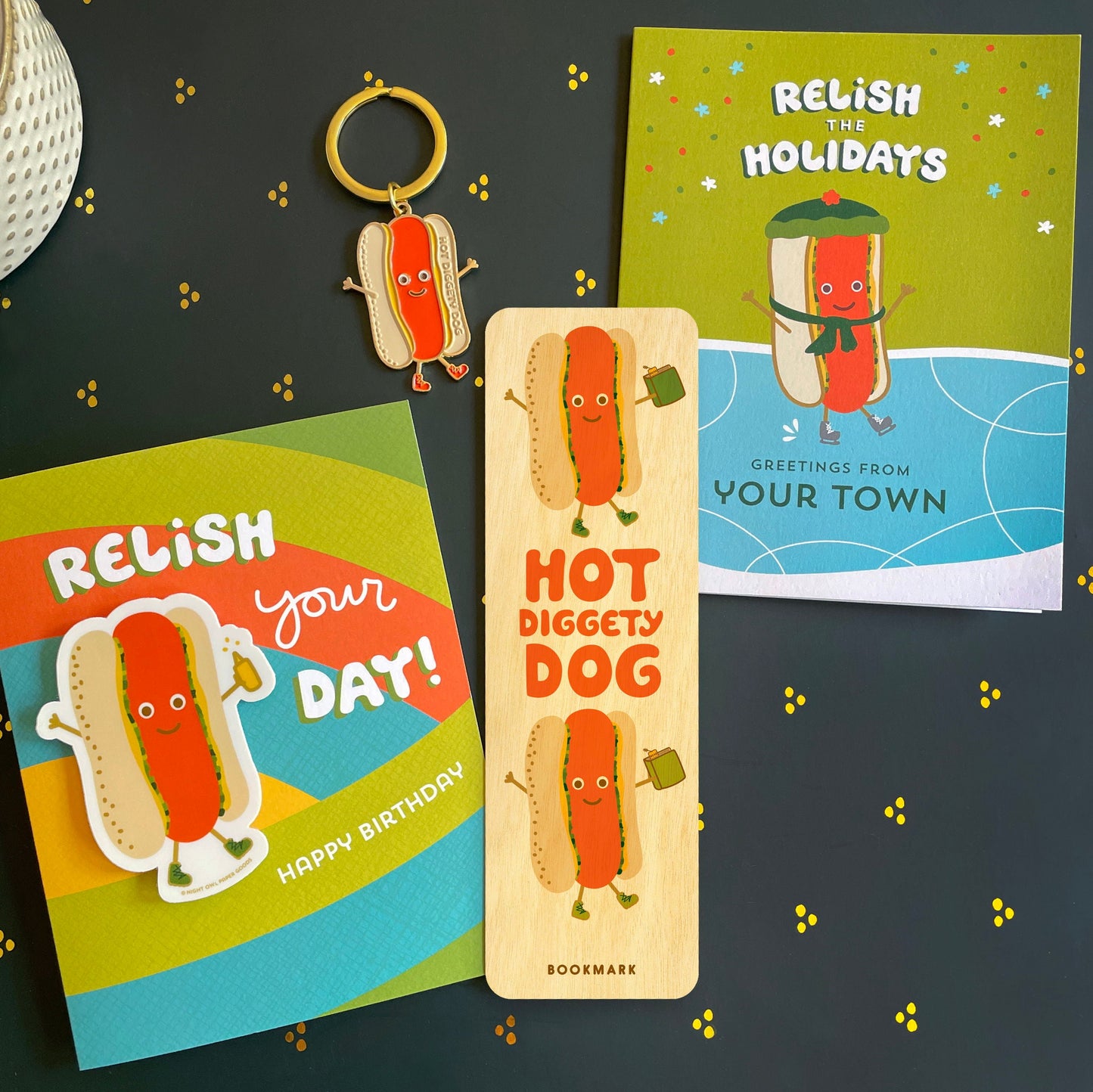 Relish Your Day Sticker Birthday Card