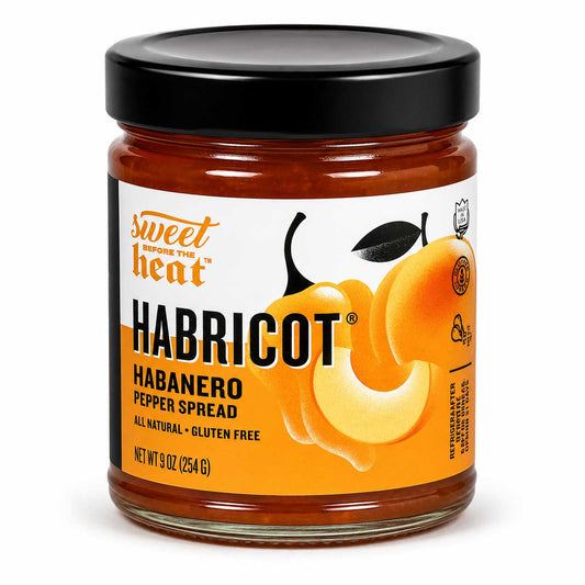 SALE CLOSE DATED | Habricot Pepper Spread | 9 oz | Gluten Free | Chili Dawg's Foods of Fire