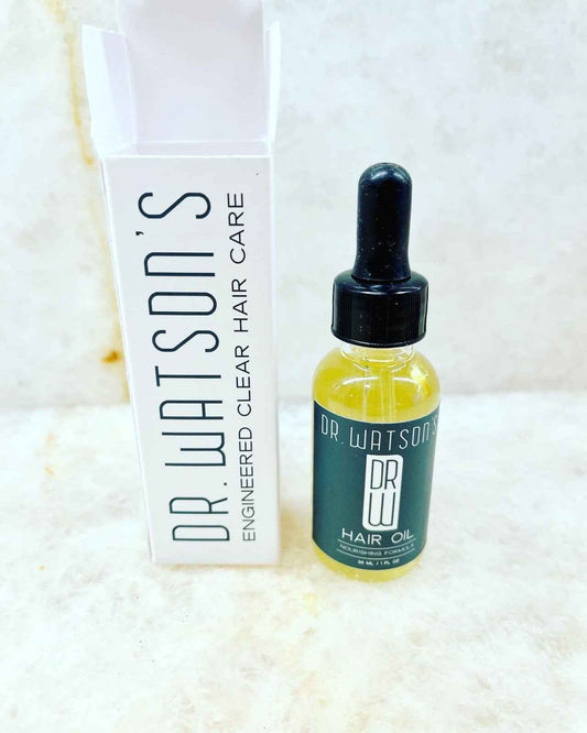 Dr. Watson's | Hair Oil | Nourishing and Moisturizing | 1 Oz