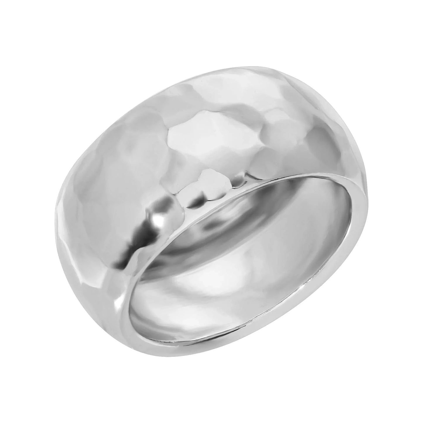 Hammered Domed Ring