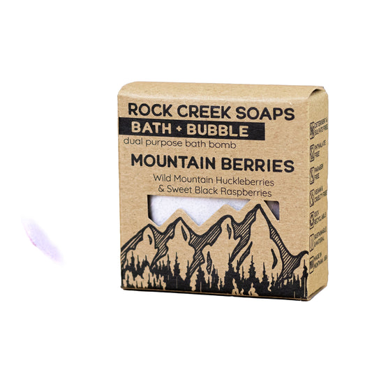 Bath Bomb in Mountain Berries