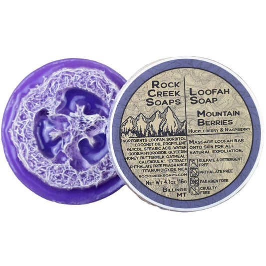 Loofah Soap | Mountain Berries