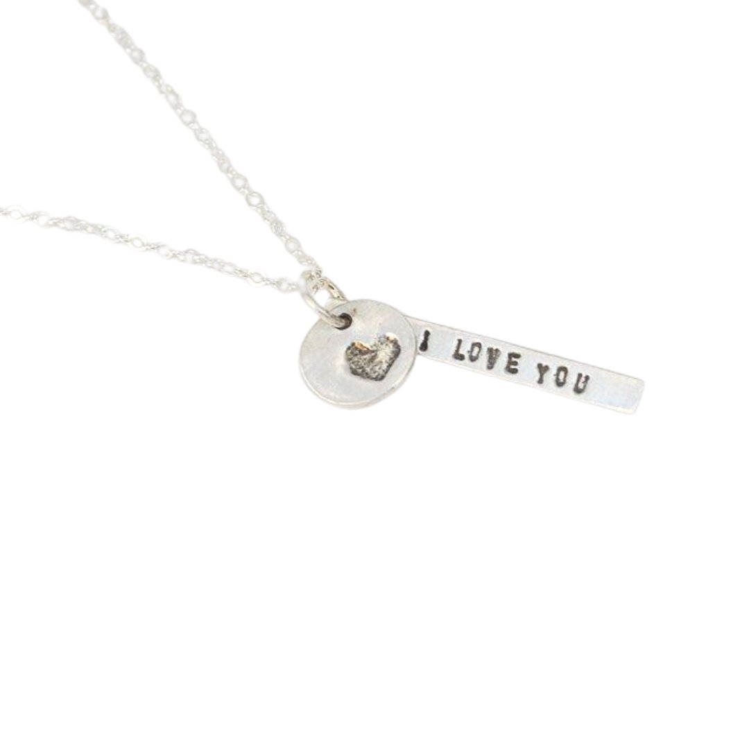 I love you - Quote Necklace