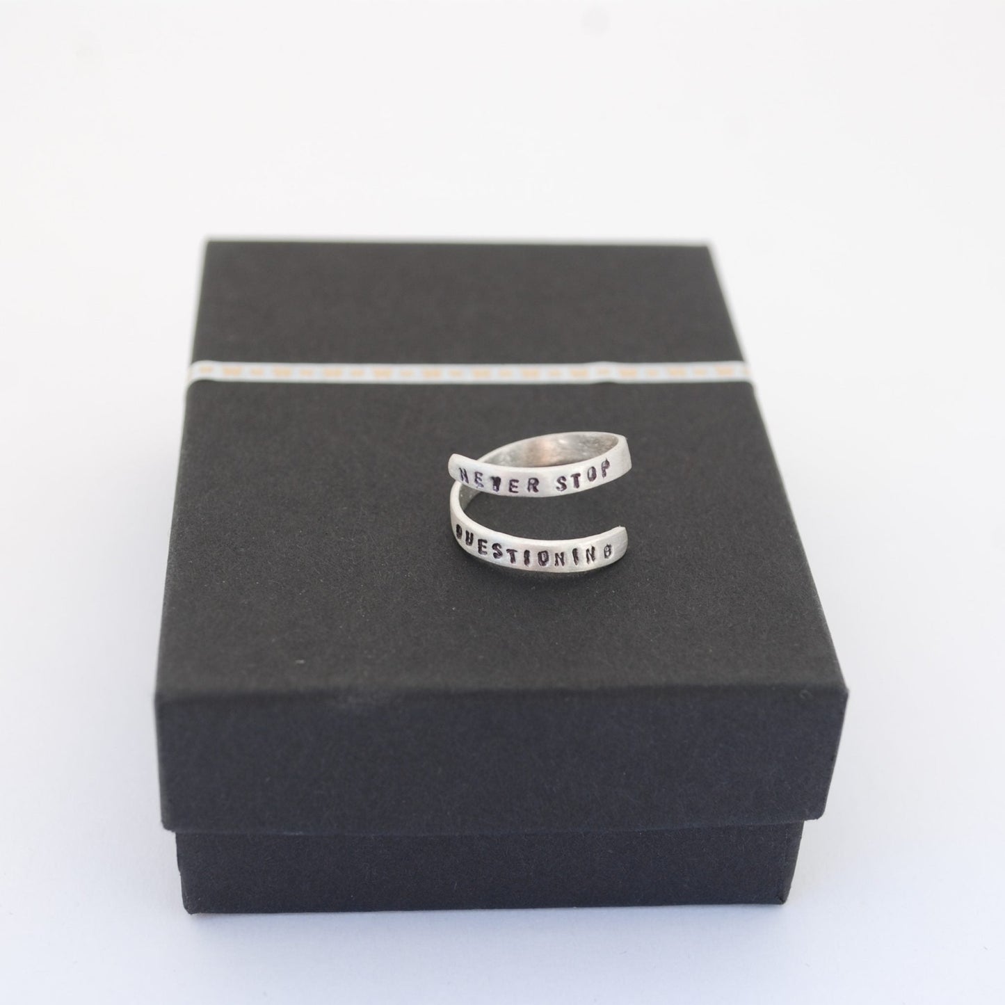 If not now when? Wrap Ring