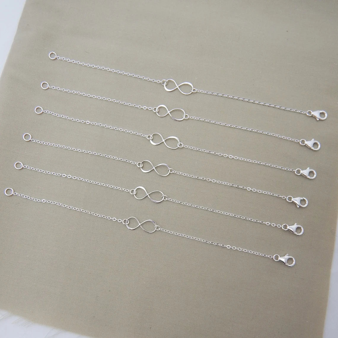 Sterling Silver Infinity Bracelet – Simple & Minimal Everyday Jewelry
